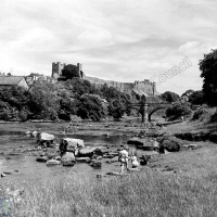 River Swale, Richmond Bridge and Richmond Castle